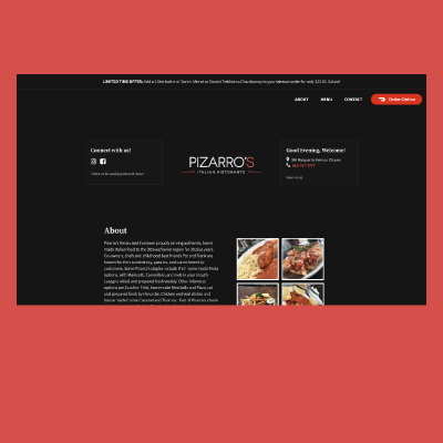 Pizarro's website
